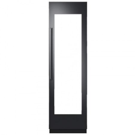 Dacor 24 Inch Wide Right Hinge Wine Cellar Door Panel Kit with Contemporary Handle for DRW24980RAP Graphite Stainless
