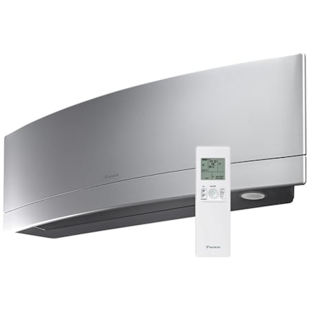 Daikin 9,000 BTU Cooling Mini Split Wall Mount Indoor Unit with Advanced Filtration System and Wireless Remote Controller Silver