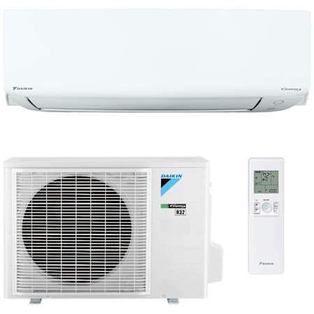 Daikin Atmosphera Series 9K BTU Cooling / 11K BTU Heating 27.4 SEER2 HSFP2 13.8 Single Zone Wall Mount Mini Split System with (1) 9K BTU Indoor Unit N/A
