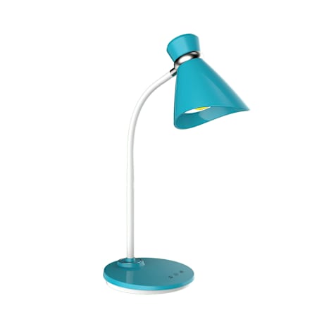 Dainolite 16" Tall LED Arc Table Lamp Blue