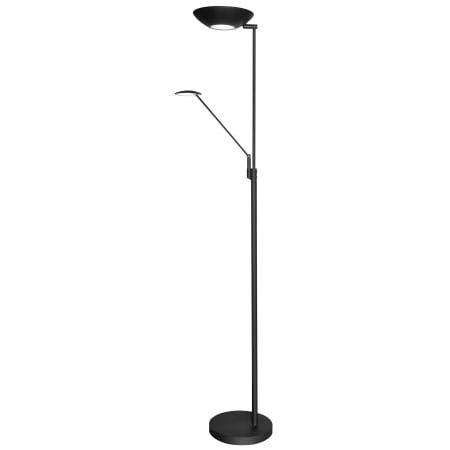 Dainolite 2 Light 72" Tall Integrated LED Dual Function Floor Lamp Black