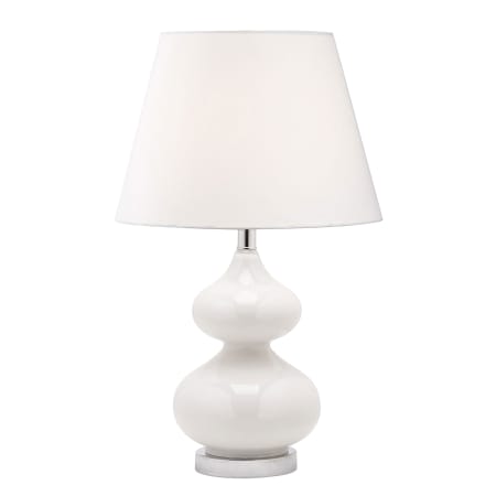Dainolite 19" Tall Vase Table Lamp White / Gold