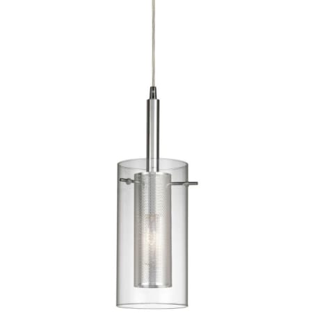 Dainolite Dinette 1 Light Mini Pendant Polished Chrome