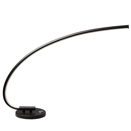 Dainolite Single Light 19" Tall Integrated LED Novelty Table Lamp Black