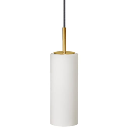 Dainolite Paza 4" Wide Mini Pendant Aged Brass