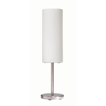 Dainolite 1 Light Table Lamp Satin Chrome