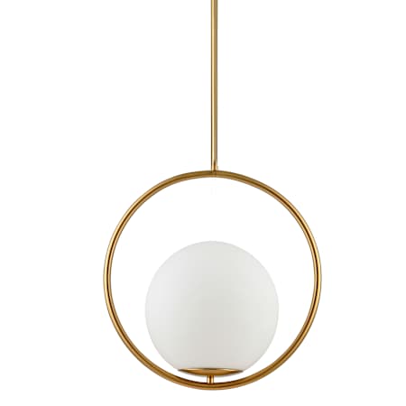 Dainolite Adrienna 16" Wide Pendant Aged Brass