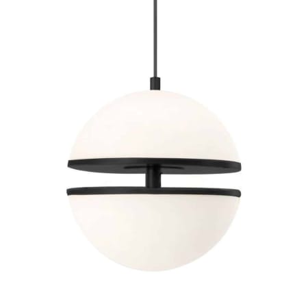Dainolite Atomic 12" Wide LED Pendant Matte Black