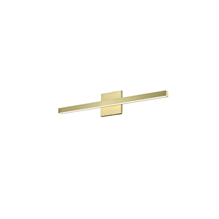Dainolite Arandel 2" Wide LED Bath Bar Aged Brass