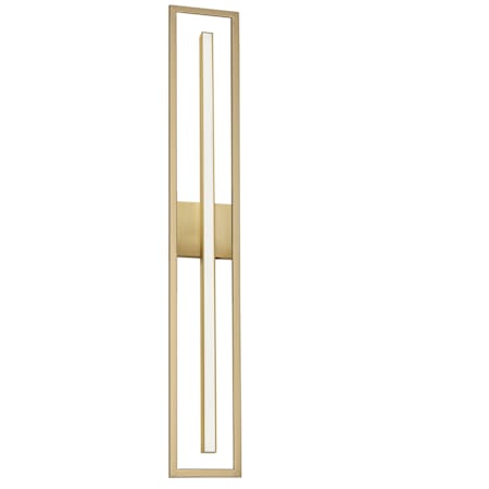 Dainolite Arandel 6" Wide LED Vanity Light Aged Brass