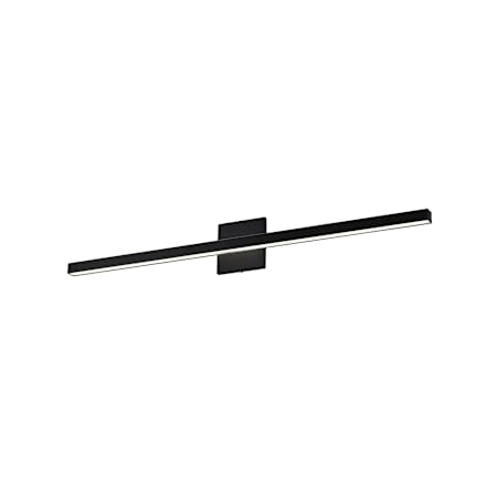 Dainolite Arandel 2" Wide LED Bath Bar Matte Black
