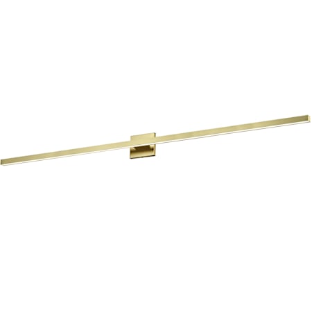 Dainolite Arandel 48" Wide Vanity Light Aged Brass