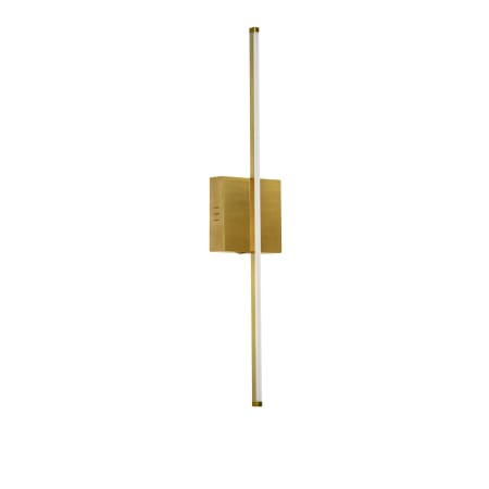 Dainolite Array 5" Tall LED Wall Sconce Aged Brass
