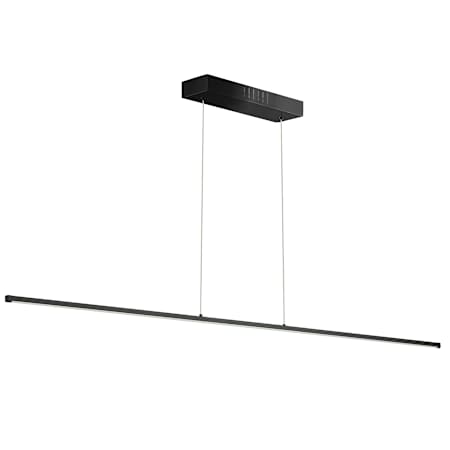 Dainolite Array 72" Wide LED Linear Pendant Matte Black