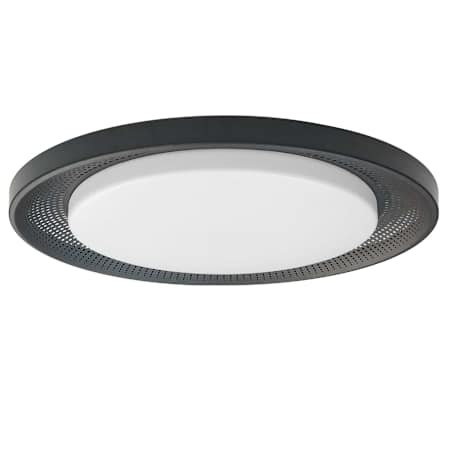 Dainolite Boullier 17" Wide LED Flush Mount Ceiling Fixture Matte Black