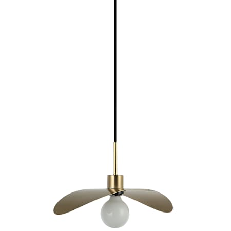 Dainolite Christobel 16" Wide Pendant Aged Brass