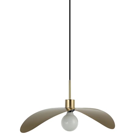 Dainolite Christobel 20" Wide Pendant Aged Brass