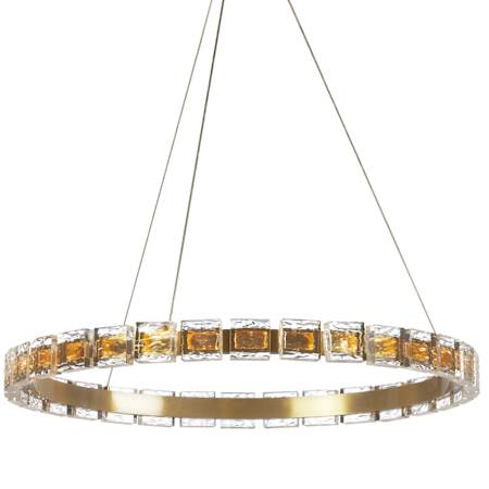 Dainolite Camila 24" Wide Ring Chandelier Aged Brass