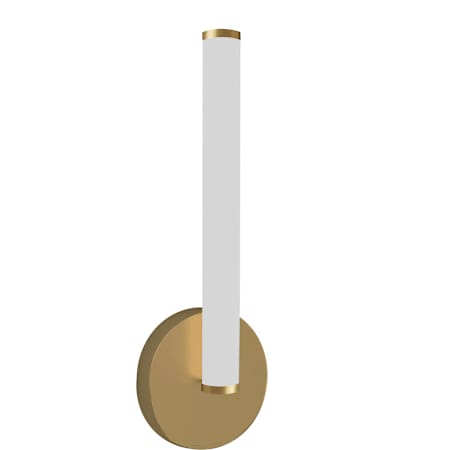 Dainolite Corvette 12" Tall LED Wall Sconce Aged Brass