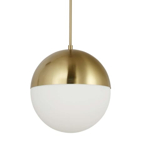Dainolite Dayana 3 Light 14" Wide Pendant Aged Brass