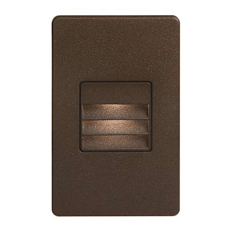 Dainolite Signature 3.3 Watt LED Indoor Step Light Bronze