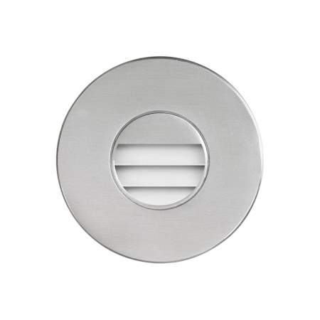 Dainolite Single Light 3" Wide LED Outdoor Hardscape Light Brushed Aluminum