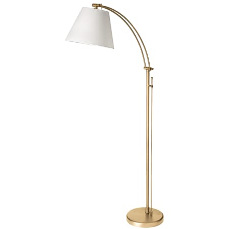 Dainolite Felix 61" Tall Arc Floor Lamp Aged Brass