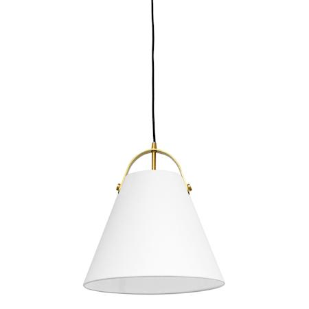 Dainolite Emperor 13" Wide Pendant Aged Brass / White