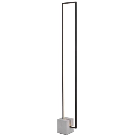 Dainolite Florence 55" Tall LED Accent Floor Lamp Matte Black