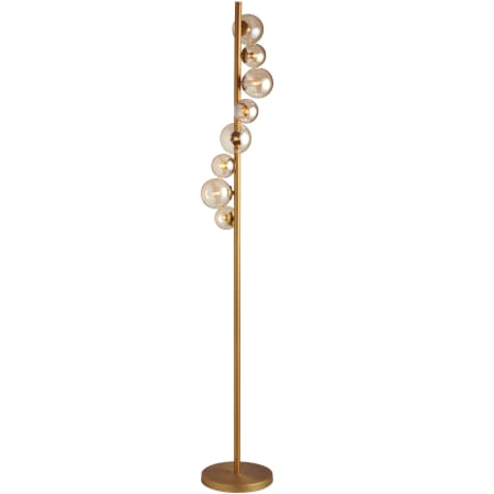 Dainolite Glasgow 8 Light 63" Tall Column Floor Lamp Vintage Bronze