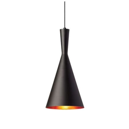 Dainolite Helsinki 8" Wide Mini Pendant Matte Black