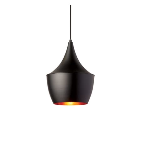 Dainolite Helsinki 9" Wide Mini Pendant Matte Black