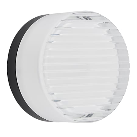 Dainolite Lucia 6" Tall Outdoor Wall Sconce White / Matte Black