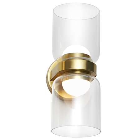 Dainolite Nadine 12" Tall Wall Sconce Aged Brass