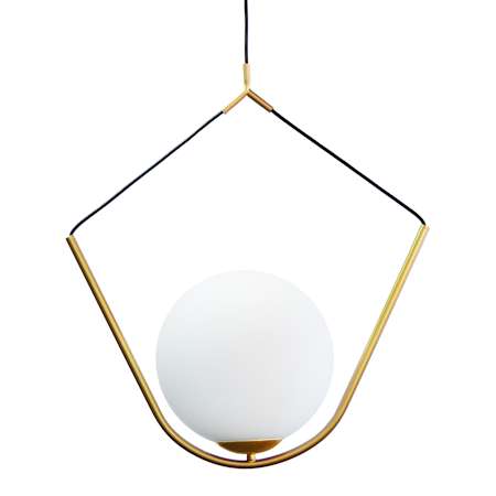 Dainolite Orion 24" Wide Pendant Aged Brass
