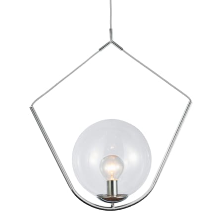 Dainolite Orion 24" Wide Pendant Polished Chrome