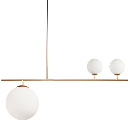 Dainolite Orion 36" Wide Linear Pendant Gold