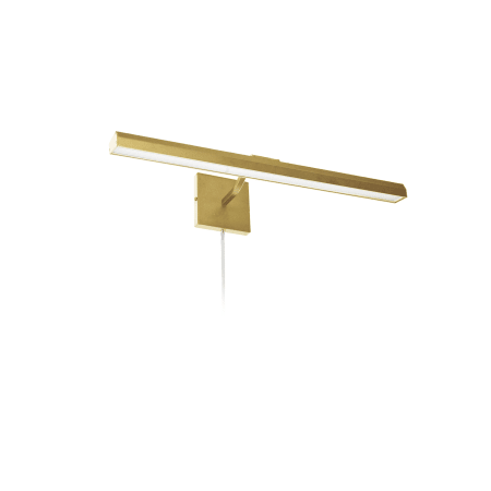 Dainolite Leonardo 24" Wide LED Plug-In Picture Light Aged Brass