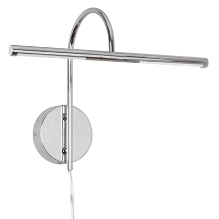 Dainolite 18" Wide LED Plug-In Picture Light Polished Chrome