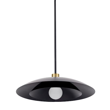 Dainolite Pima 18" Wide Pendant Matte Black
