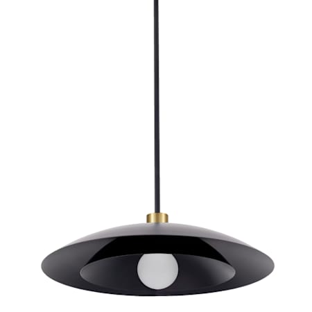 Dainolite Pima 18" Wide Pendant Matte Black