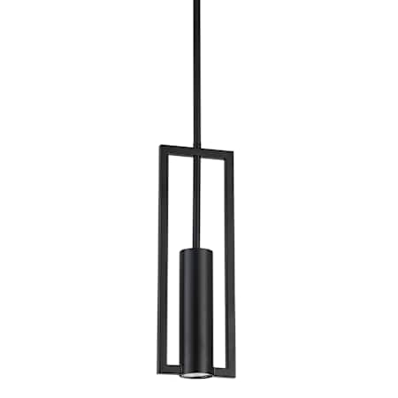 Dainolite Pauline 5" Wide Mini Pendant Matte Black