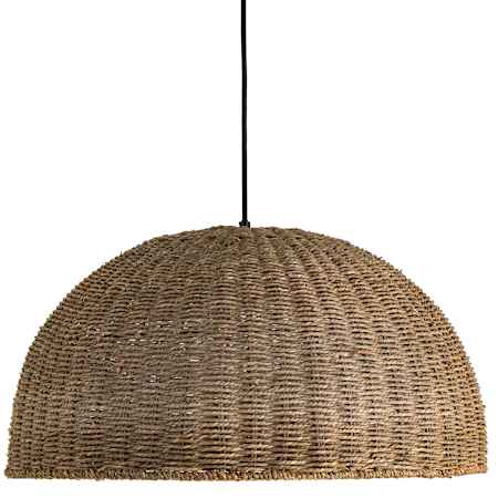Dainolite Pourel 3 Light 24" Wide Pendant with Shade Natural