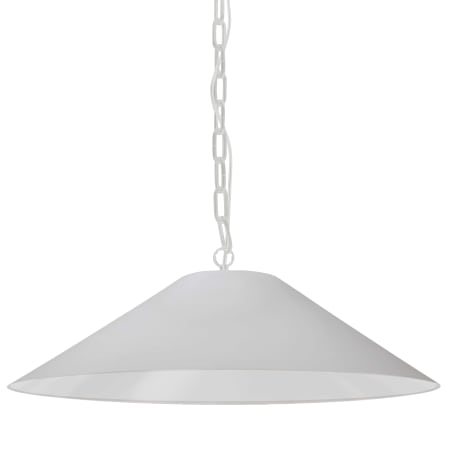 Dainolite Presley 32" Wide Pendant Matte White / White