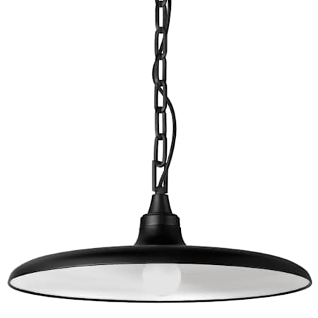Dainolite Quentin 18" Wide Pendant Matte Black