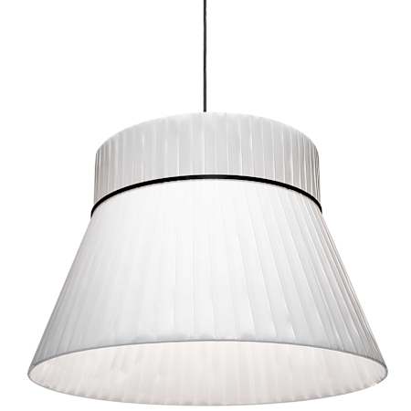 Dainolite Rochelle 24" Wide Pendant Matte Black