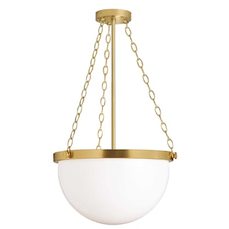 Dainolite Rhonda 16" Wide Pendant Aged Brass
