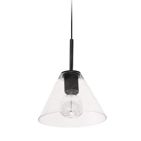 Dainolite Roswell 9" Wide Mini Pendant Matte Black