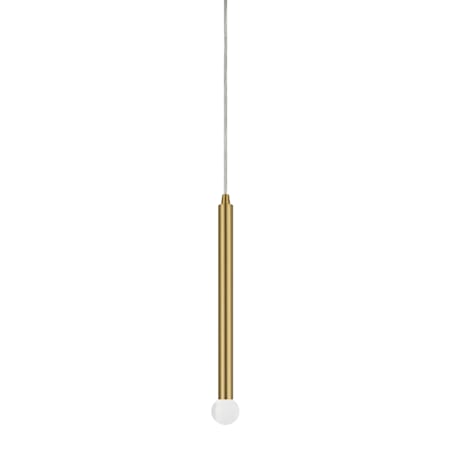 Dainolite Sanya 1" Wide Mini Pendant Aged Brass