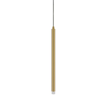 Dainolite Sanya 1" Wide LED Mini Pendant Aged Brass
